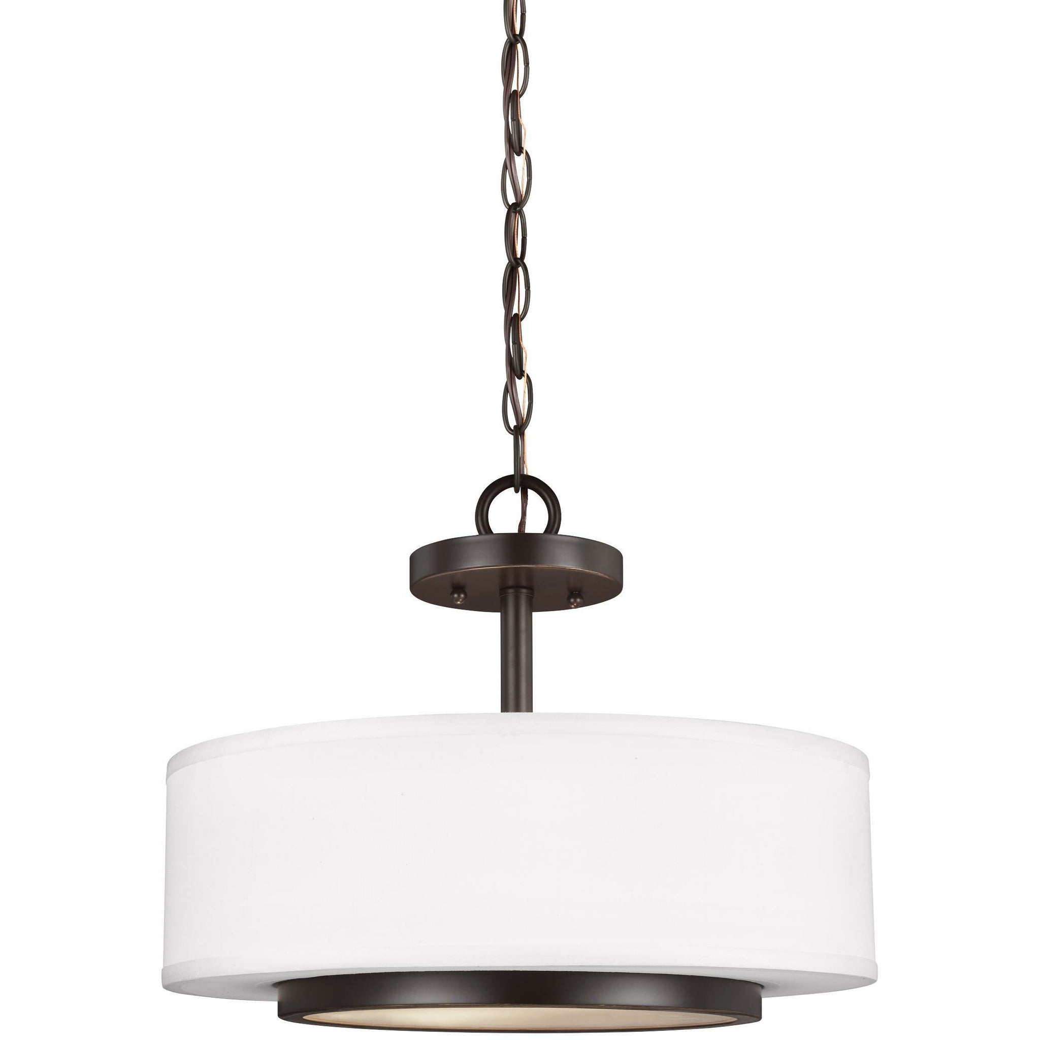 Nance Semi Flush Mount Heirloom Bronze