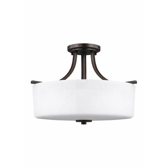 Canfield 3-Light Semi Flush Mount