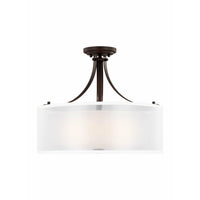 Elmwood Park 3-Light Semi Flush Mount