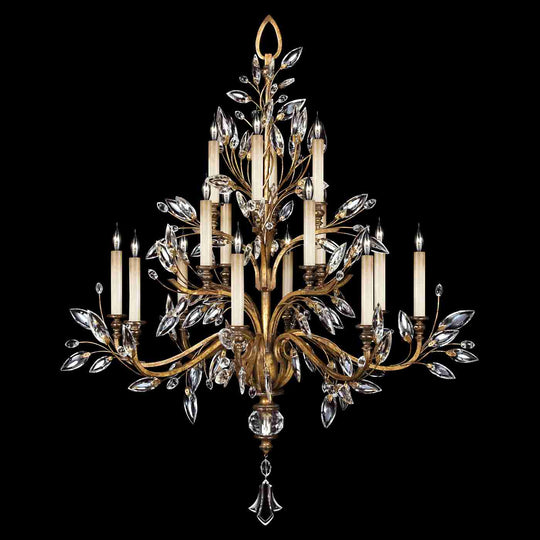 Crystal Laurel Chandelier