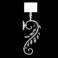 Crystal Laurel Sconce