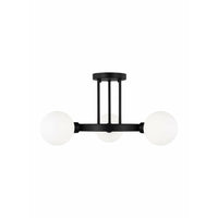 Clybourn 3-Light Semi Flush Mount
