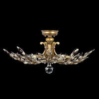 Crystal Laurel Semi Flush Mount