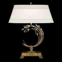 Crystal Laurel Table Lamp