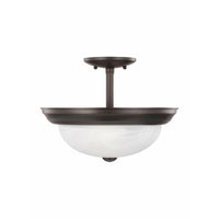 Windgate 2-Light Convertible Semi Flush Mount