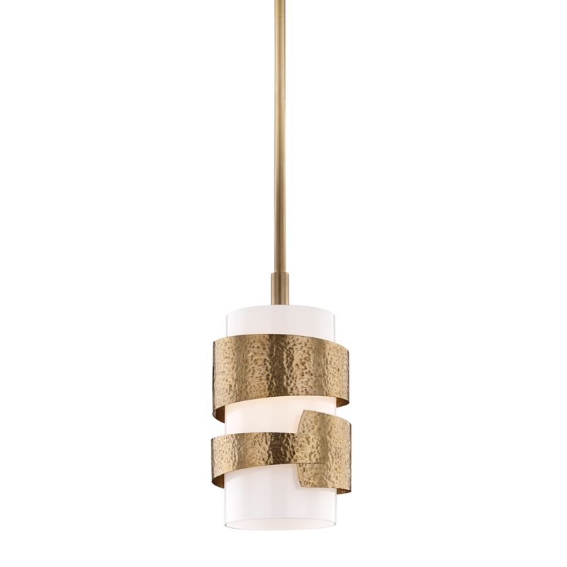 Lanford Mini Pendant Aged Brass