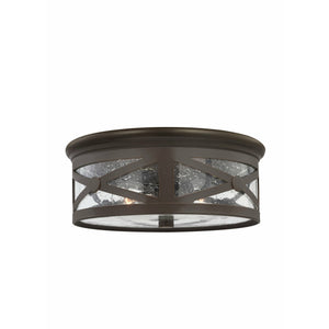 Lakeview Outdoor Ceiling Light Antique Bronze