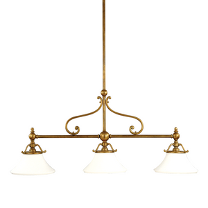 Orchard Park Linear Suspension Aged Brass