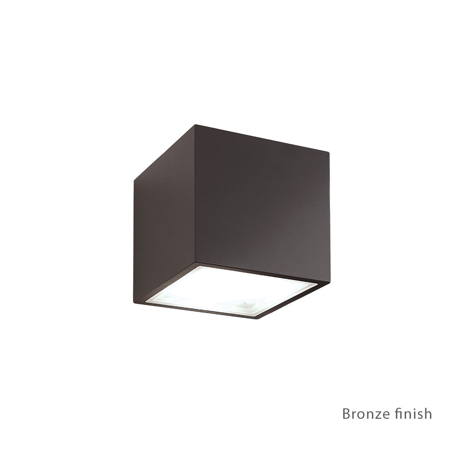 Bloc LED Indoor/Outdoor Up or Down Wall Light