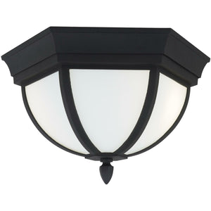 Wynfield Outdoor Ceiling Light Black