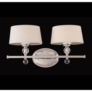 Murren Vanity Light Polished Nickel