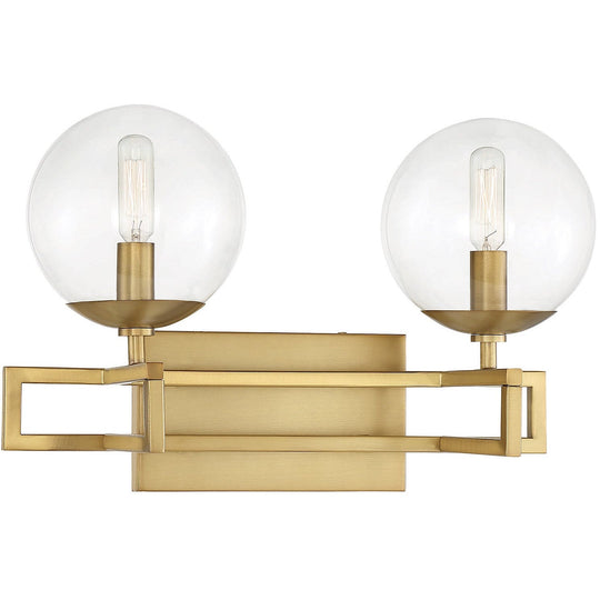 Crosby 2-Light Bathroom Vanity Light
