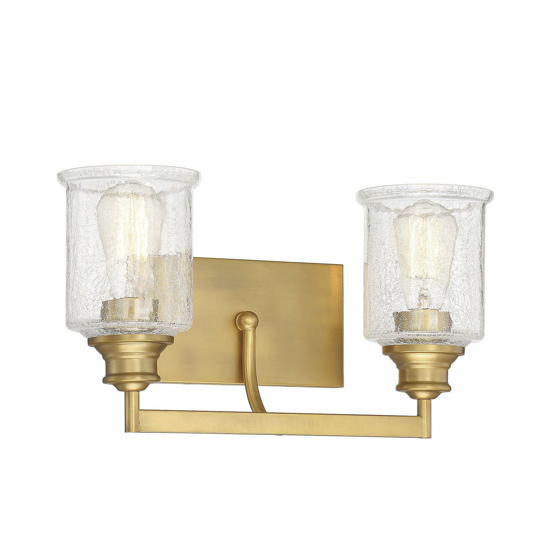 Hampton Vanity Light Warm Brass