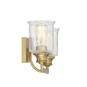 Hampton Vanity Light Warm Brass
