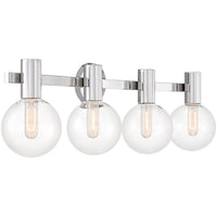 Wright 4-Light Bathroom Vanity Light