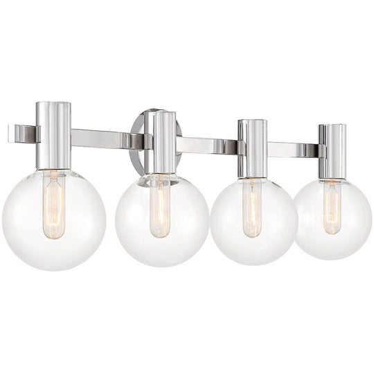 Wright 4-Light Bathroom Vanity Light
