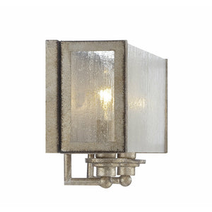 Chelsey Vanity Light Oxidized Silver