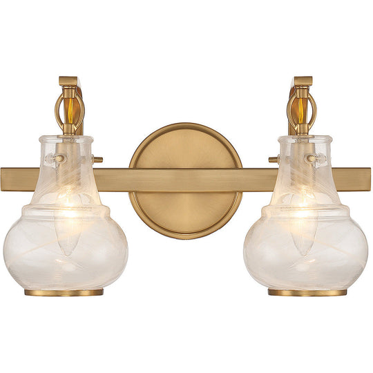Adams 2-Light Bathroom Vanity Light