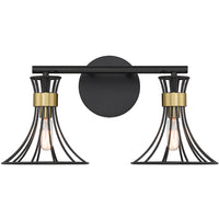 Breur 2-Light Bathroom Vanity Light