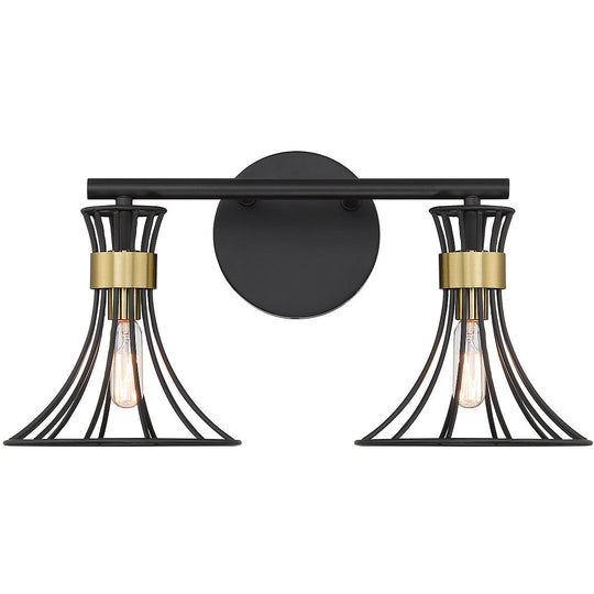 Breur 2-Light Bathroom Vanity Light