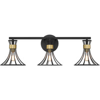 Breur 3-Light Bathroom Vanity Light