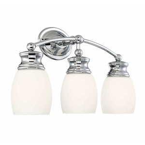 Elise Vanity Light Polished Chrome