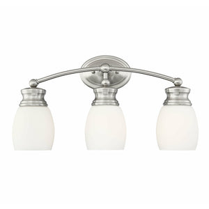 Elise Vanity Light Satin Nickel