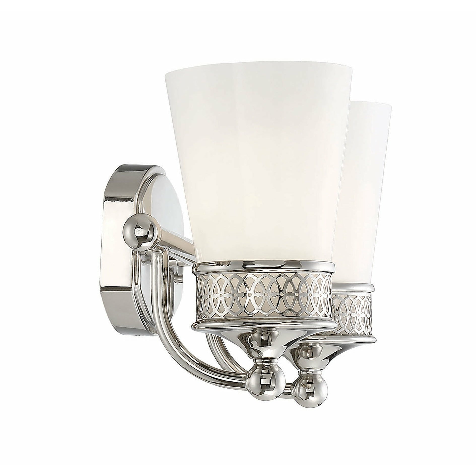 Hammond Vanity Light Polished Nickel