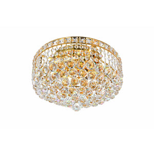 Luminous Flush Mount Gold