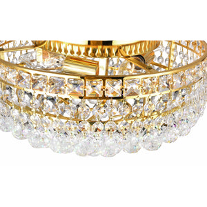 Luminous Flush Mount Gold