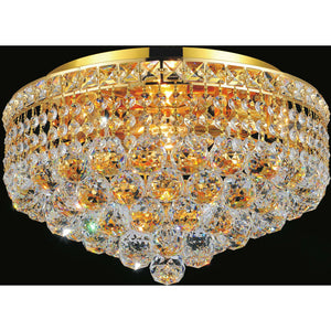 Luminous Flush Mount Gold