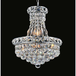 Luminous 6-Light Down Chandelier