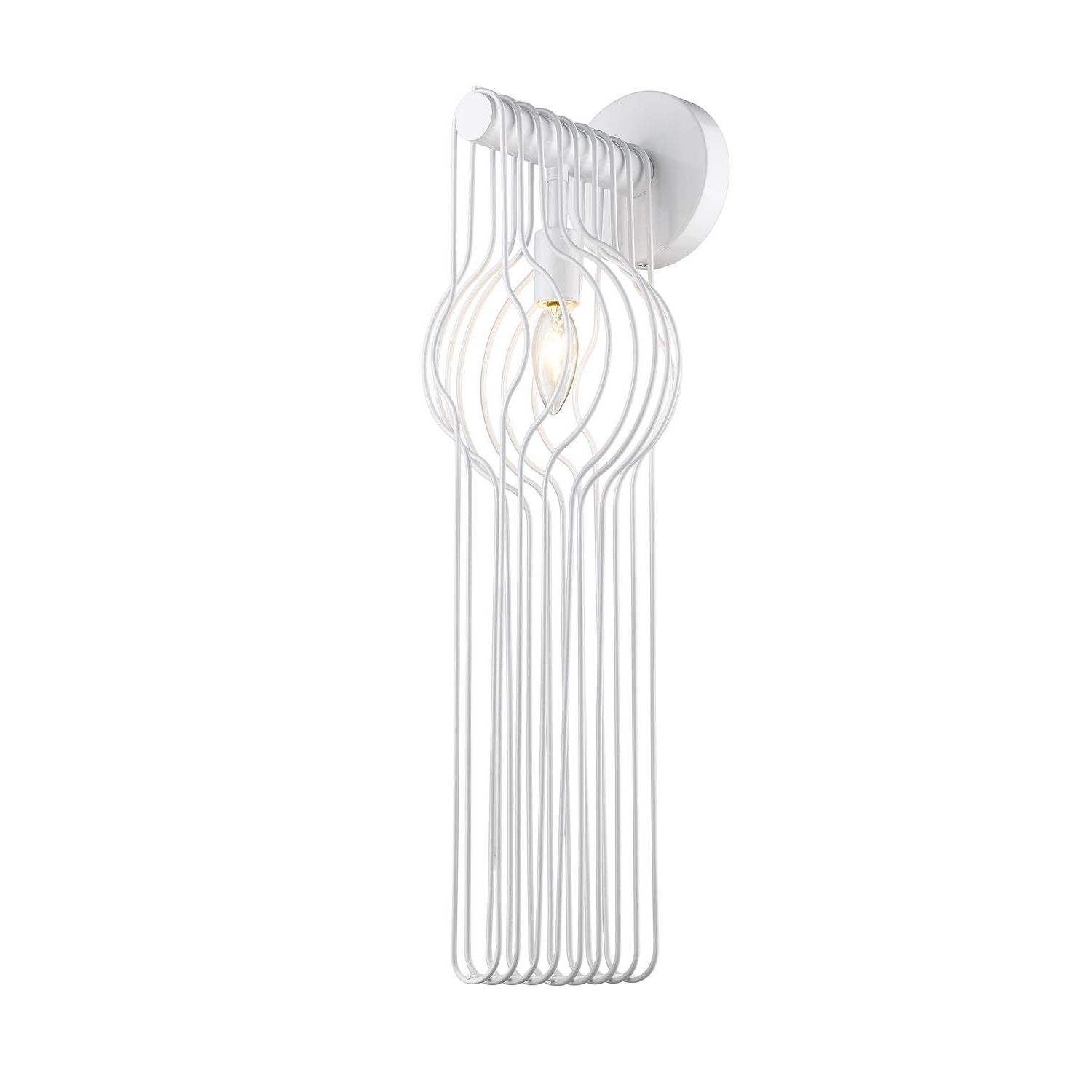 Contour Wall Sconce White