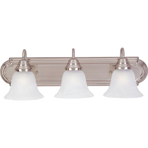 Essentials - 801x Vanity Light Satin Nickel | Marble