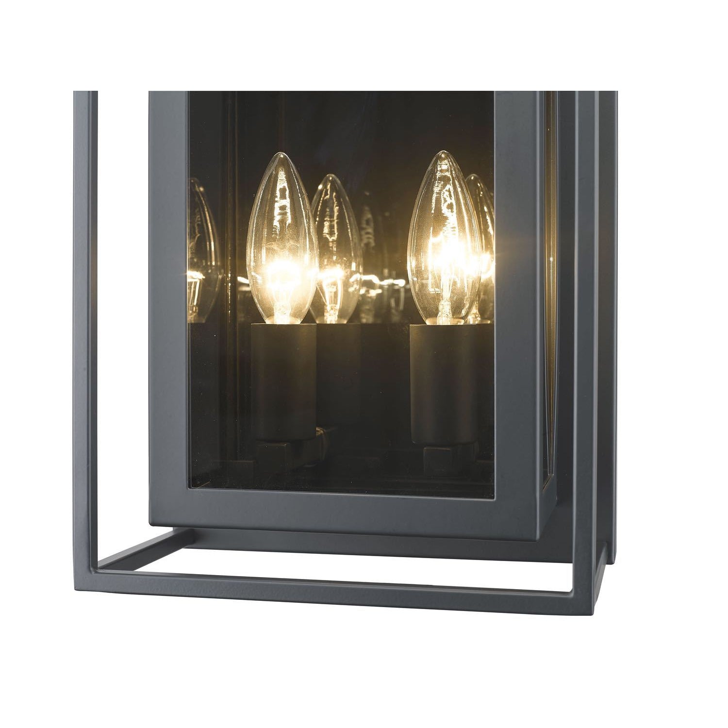 Infinity Wall Sconce Misty Charcoal