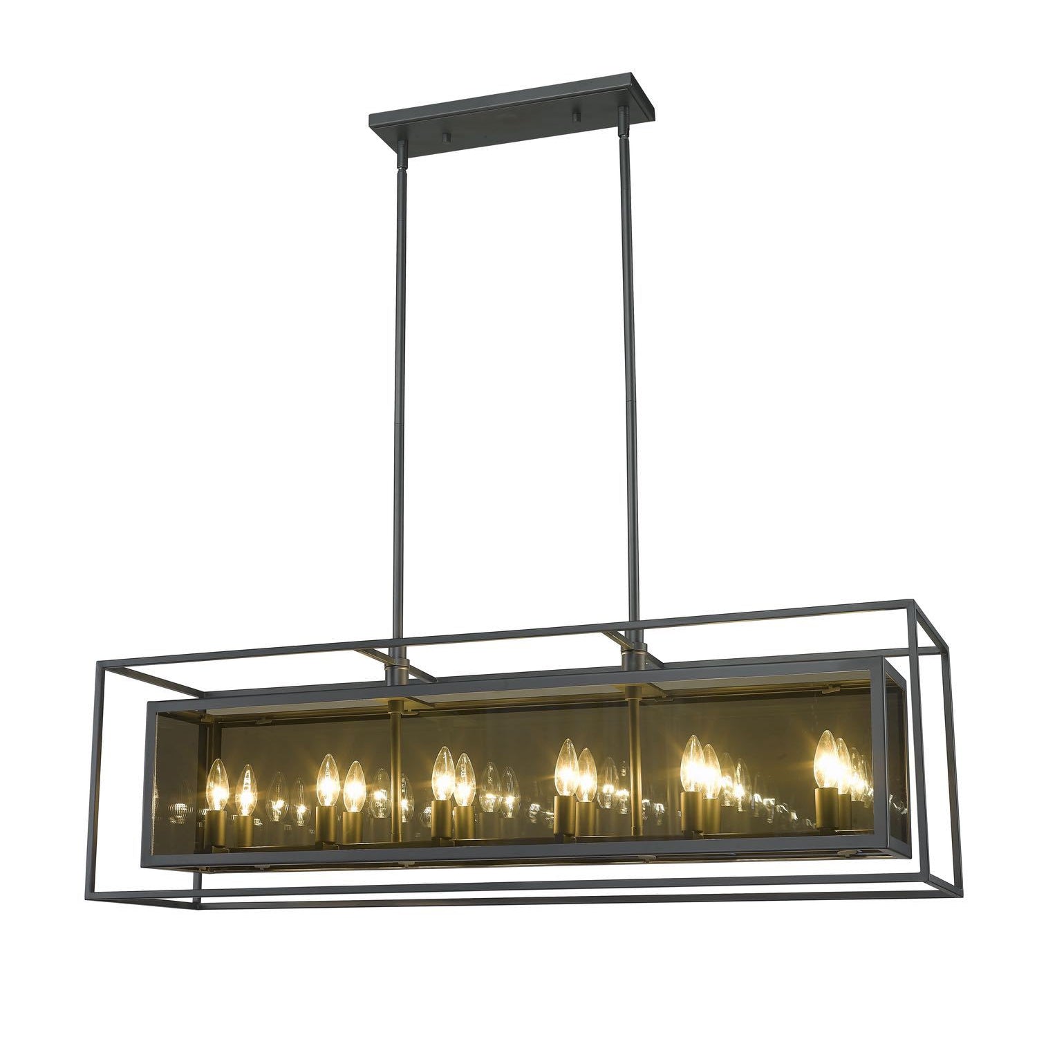 Infinity Linear Suspension Misty Charcoal