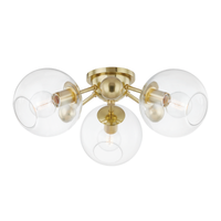 Abbott 3 Light Semi Flush