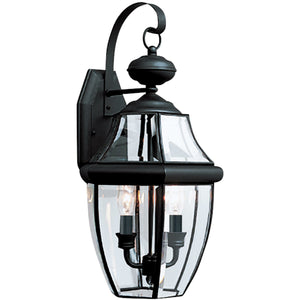 Lancaster Outdoor Wall Light Black