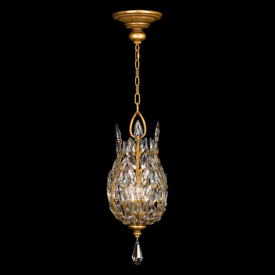 Crystal Laurel Pendant