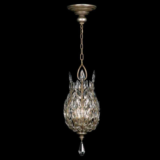 Crystal Laurel Pendant