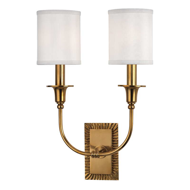 Dover Sconce Aged Brass