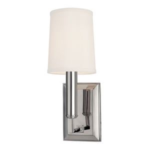 Clinton Sconce Polished Nickel