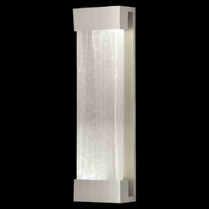 Crystal Bakehouse Sconce Silver with Crystal Shards