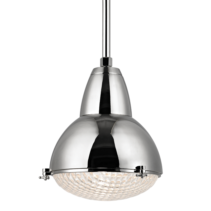 Belmont Pendant Polished Nickel