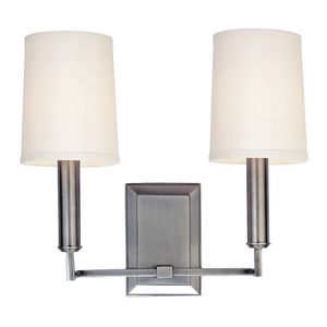 Clinton Sconce Polished Nickel