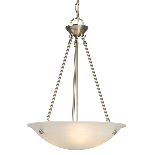Galaxy Lighting 815116PT 3 Light Ofelia Pendant