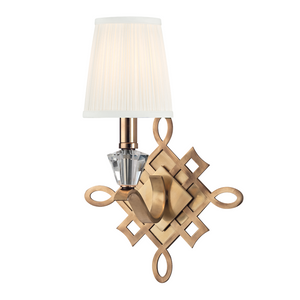 Fowler Sconce Aged Brass