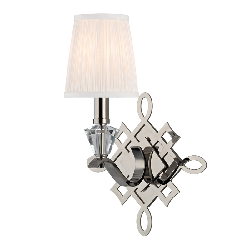 Fowler Sconce Polished Nickel