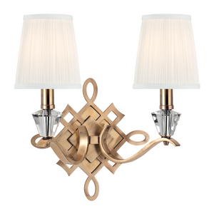 Fowler Sconce Aged Brass