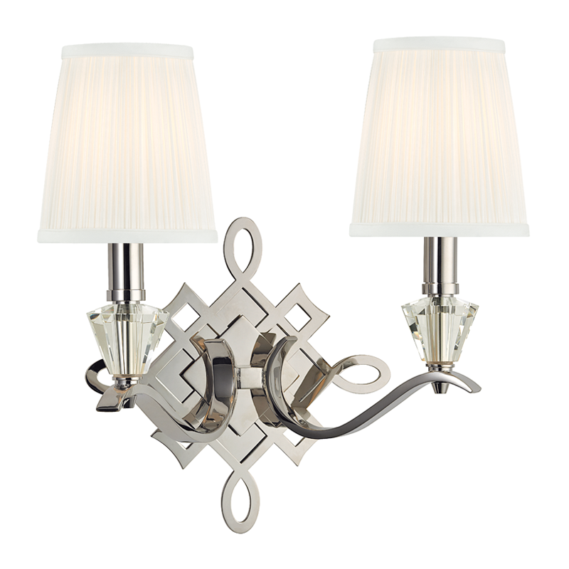 Fowler Sconce Polished Nickel